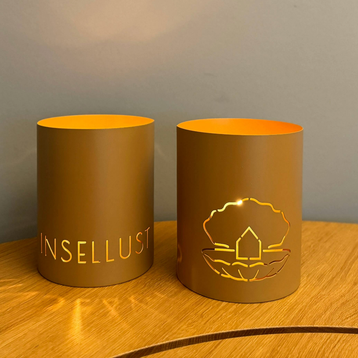 Großes InselLust-Windlicht